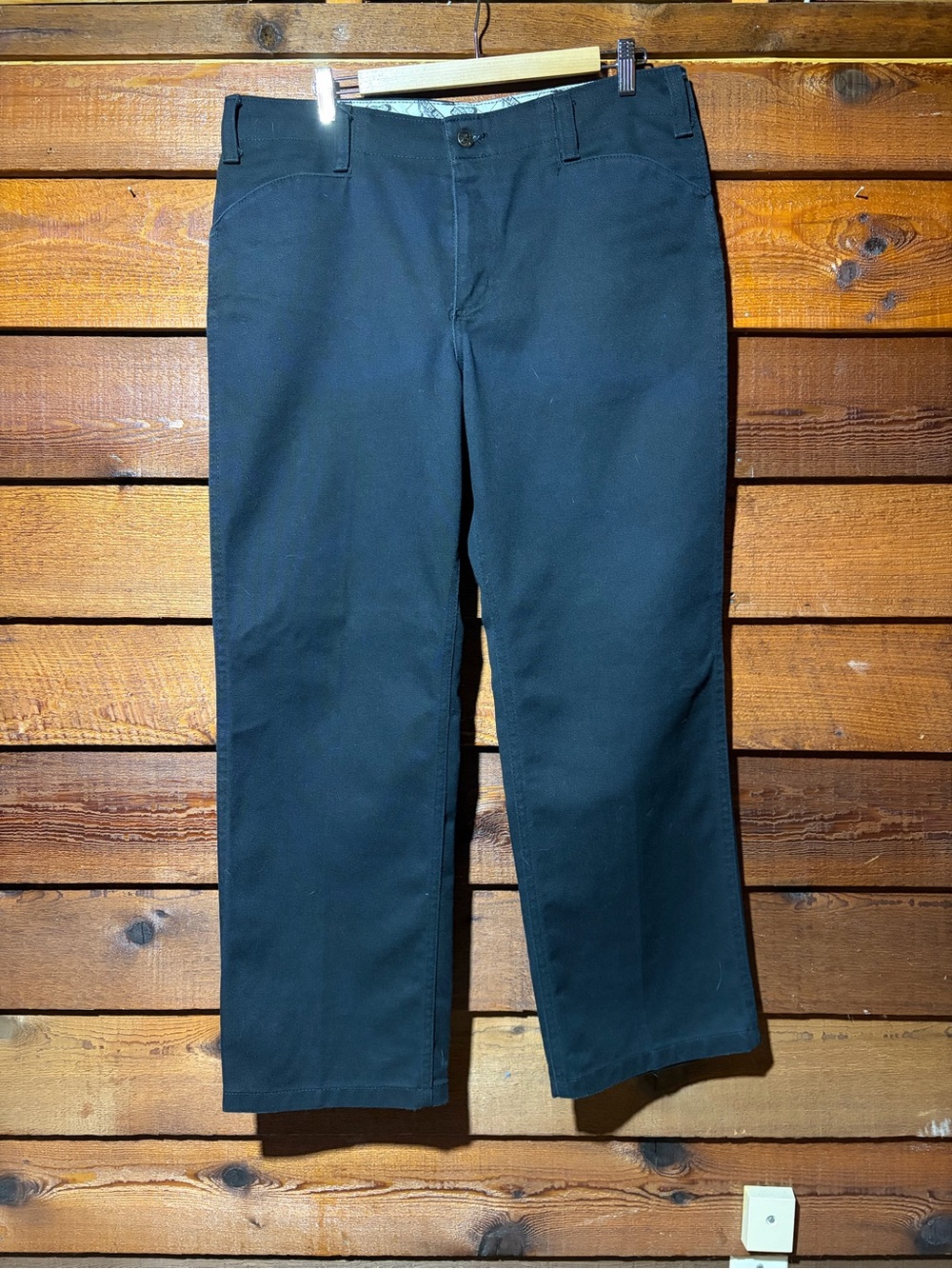 Ben Davis Black Trim Fit Pants